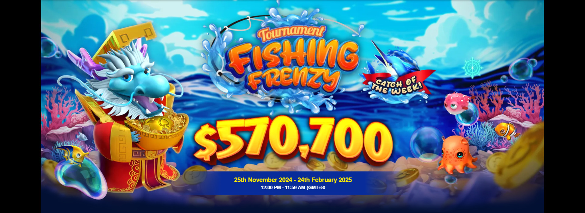 Spadegaming Grand Fishing Frenzy Tournament